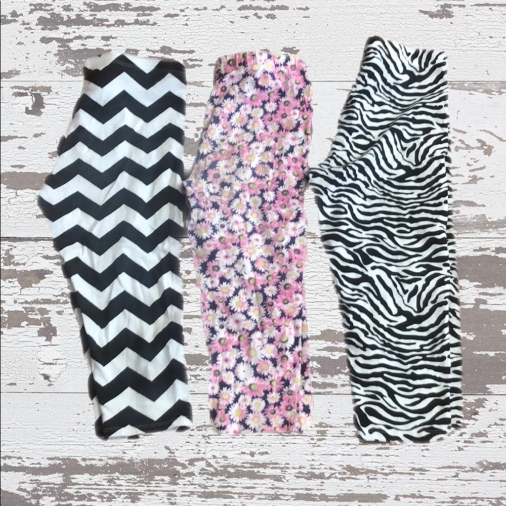 Set of 3 Girl’s Capri Leggings! ♥️